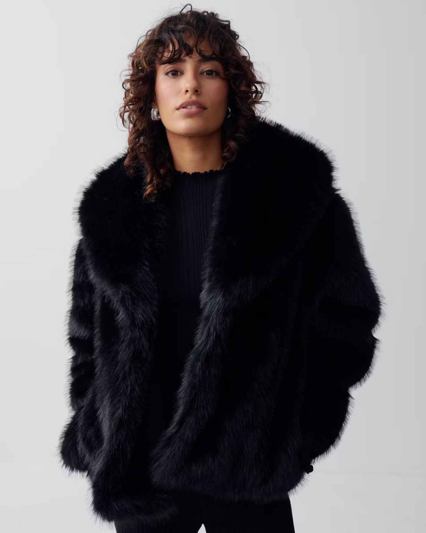 Voxerra™ Faux Fur Coat