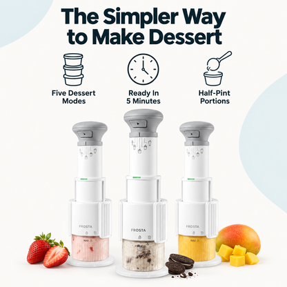 FROSTA Swirl 5-in-1 Frozen Dessert Maker