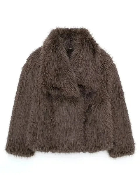 Voxerra™ Faux Fur Coat