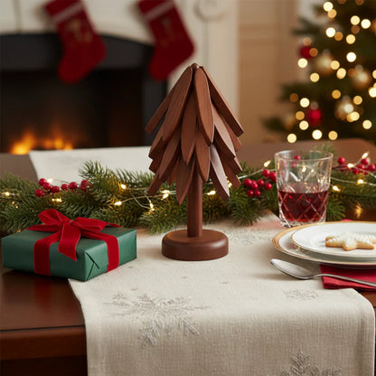 Voxerra TimberBloom™ -  Set Of 5 Premium Wooden Trivets